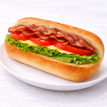 Maple Bacon B.L.T sandwich