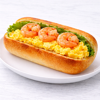 Shrimp Egg Salad sandwich